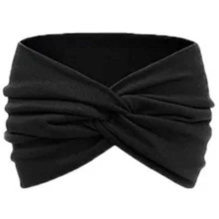 Скрученные широкие повязки на голову для женщин, очень большая спортивная повязка на голову, модные повязки для волос для йоги, аксессуары для густых волос