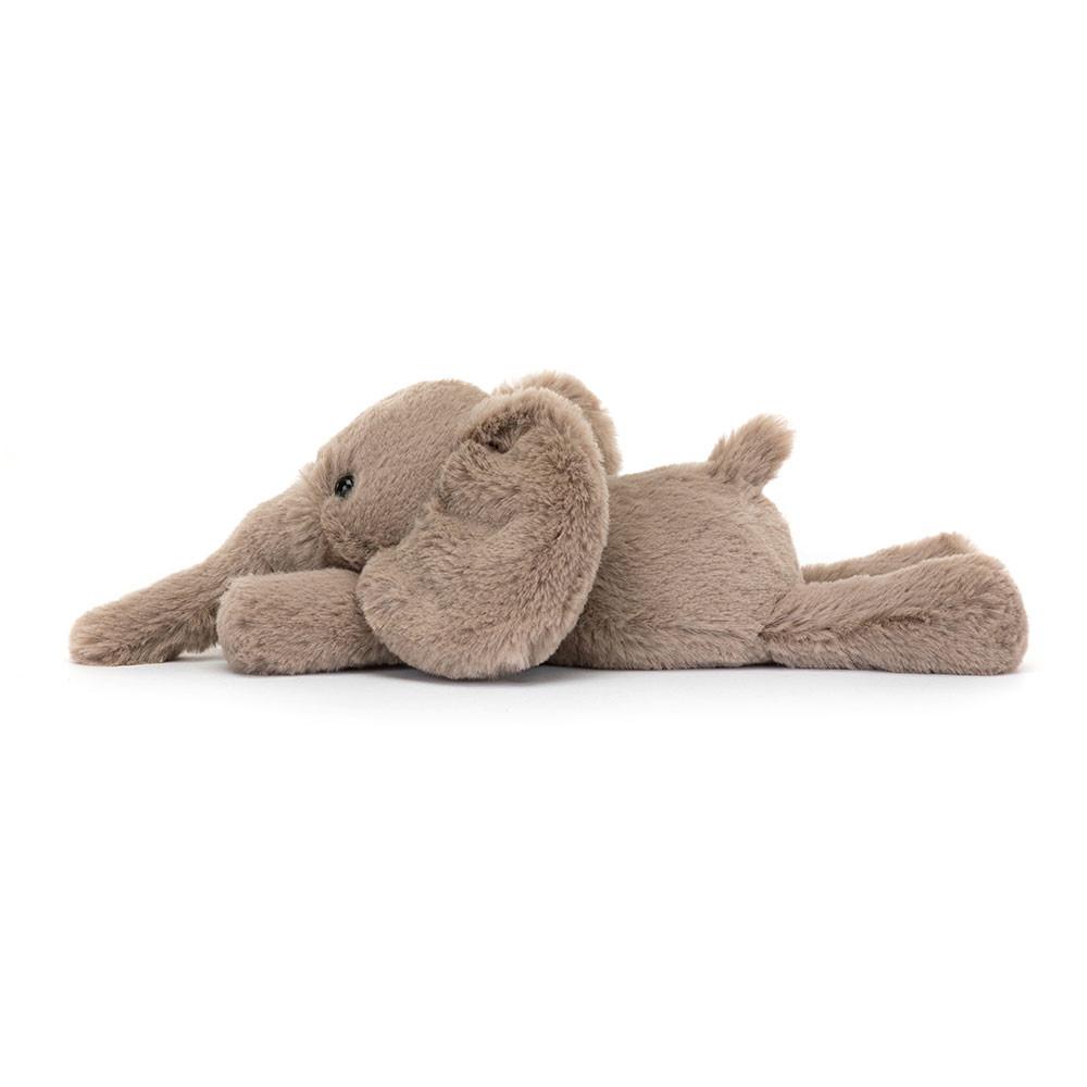 Jellycat Jungle Animal Collection Smaji Elephant Tiny Dolls Plush Doll 5cm Height In Sitting Posture
