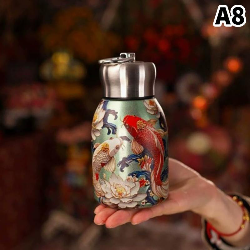 316 Нержавеющая сталь Изолированная кружка 300 мл Герметичная кружка для кофе Прочная Портативная Тонкая Термокружка для кофе Бутылка для воды