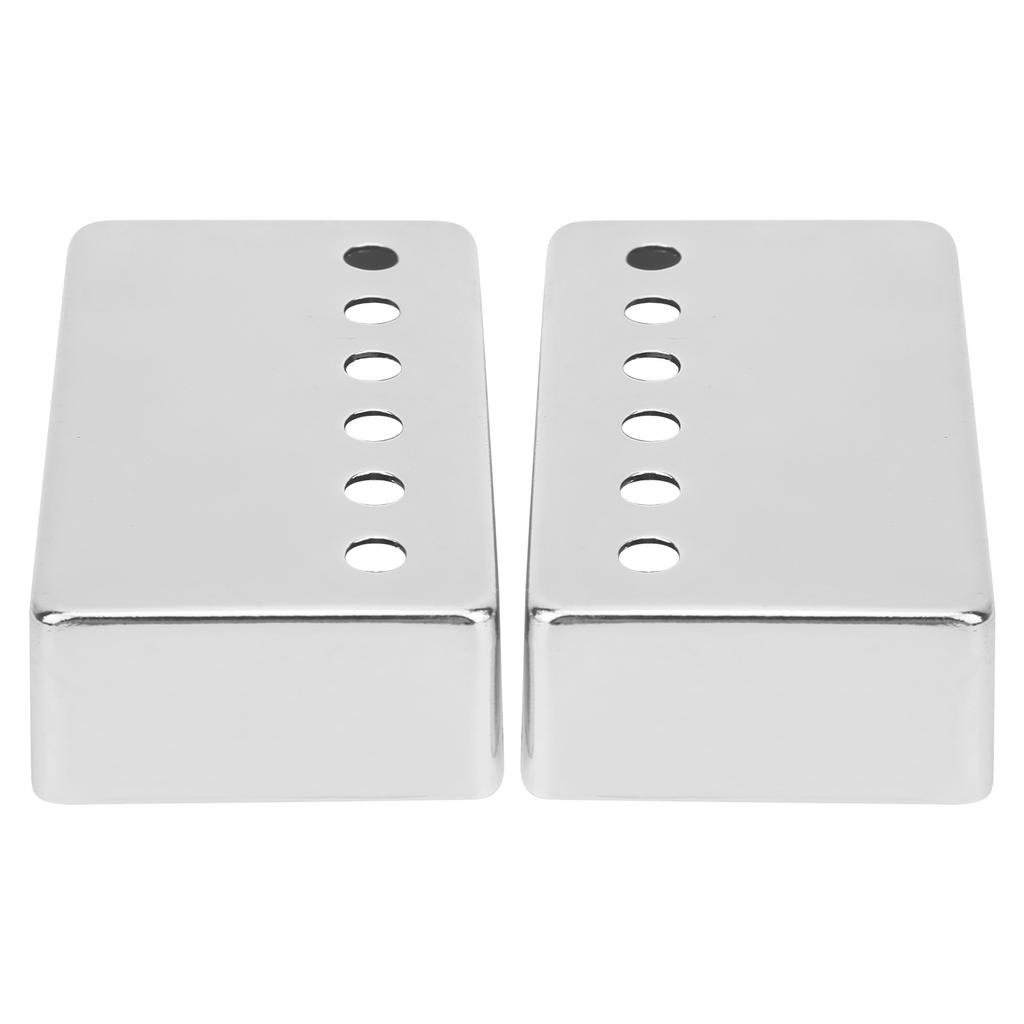 2Pcs Electric Guitar Pickup Shell Nickel Cover 50mm and 52mm Musical Instrument Accessories