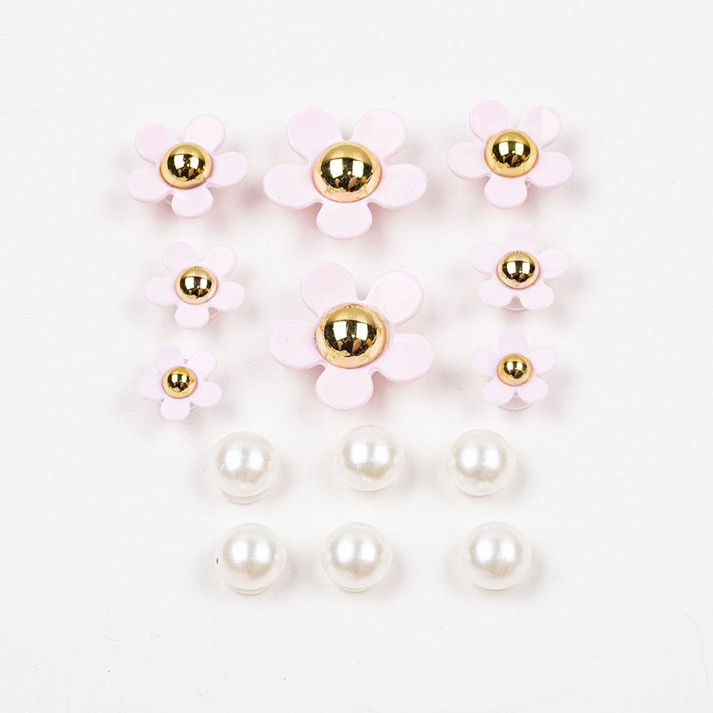 Самая продаваемая обувь с подвесками в виде крокодила, готовые надеть комбинированный костюм с белой маргариткой и подсолнухом, обувь с пряжкой, девичья обувь, аксессуары, новинка