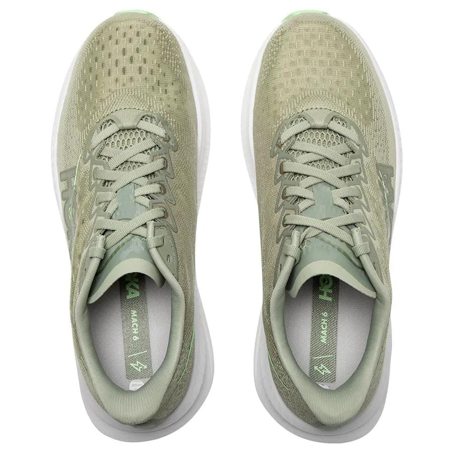 HOKA One One MACH 6 Устойчивые к истиранию Низкие Тренировочные Беговые Кроссовки Мужские Циан 1147790-FRT