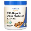100% Organic Chaga Mushroom, Unflavored, 227G(8Oz)