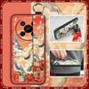 Fashion Elderly lady Phone Case For ZTE Blade V70 Max/Nubia V70 Max Phone Holder Lanyard Back Cover Soft case For Mom