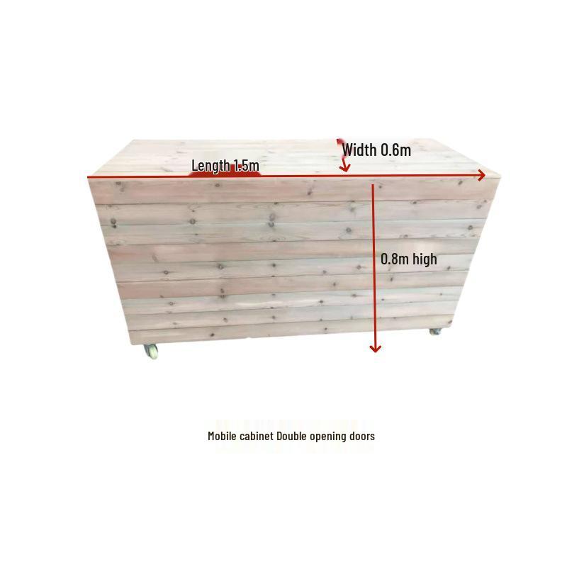 Mobile Outdoor Display Rack for Night Markets and Events