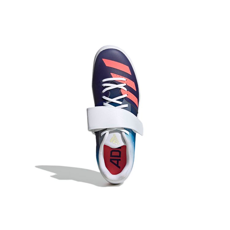 adidas Adizero Диск/Молот Липучка Спортивные Нескользящие Прочные Низкие Кроссовки Унисекс Кроссовки Океанско-синий GY0915