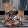 Fashion Shoes for Women Plus Size 35-43 Summer Fashion Non-slip Platform Sandals Slip On Wedges Zapatos De Mujer Beach Sandals