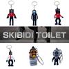 Titan Sound Man Keychain Pendant Wholesale Cross-border Toilet Man Surveillance Tv Man Game Decoration
