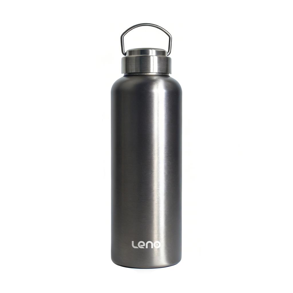 Large Capacity Stainless Steel Water Bottle Single Wall Bottle Large Capacity Big Mouth Flasks with Lid Cycling Drinkware Sports