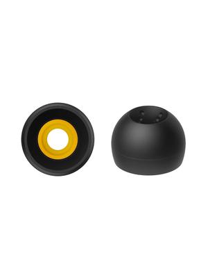 JVC Kenwood Сменные спиральные насадки ML, упаковка из 4 шт., EP-FX10ML-B, Dot++, размер, черный,