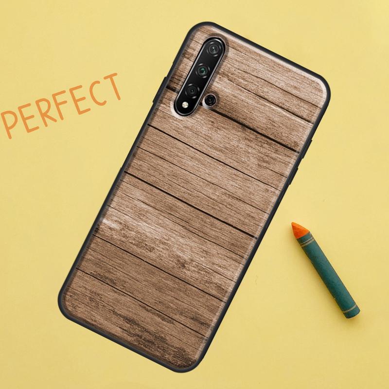 Текстура дуба для чехла Huawei Nova 5T 9 10 SE 7i 8i 11i 12i Y60 Y61 Y70 Y72 Y73 Y90 Y91 P20 P30 P40 Lite