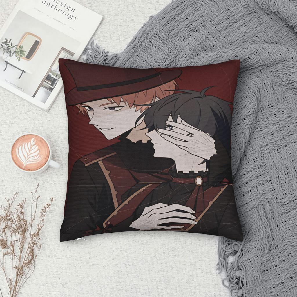 Ensembles-Stars Pillow Cover Square Cushion Cover Funny Pillow Case For Office Car Home Decor