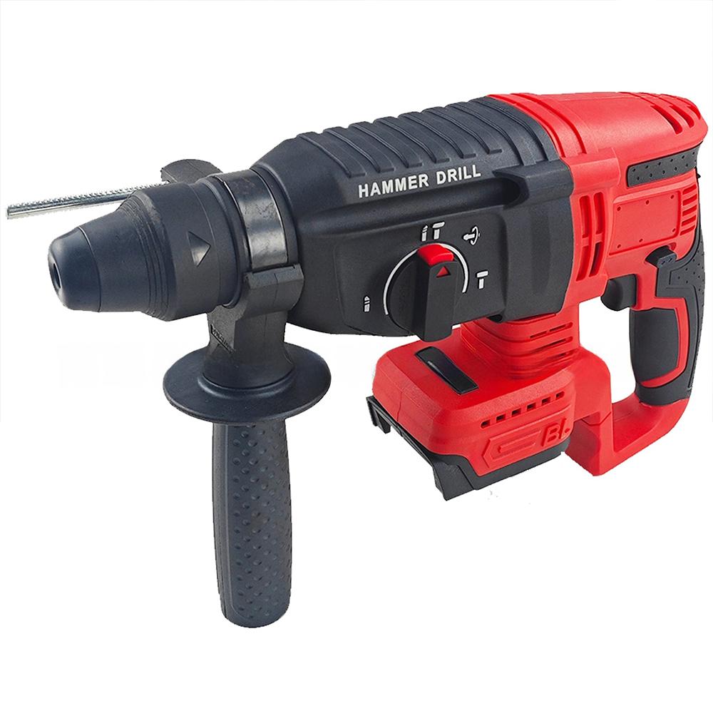 Бесщеточная электрическая дрель-молоток 3 в 1 Многофункциональный ударный молоток для стали бетона дерева Для аккумулятора Makita/Dewalt/Milwaukee