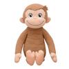 Curious George Large Plush Fluffy 38cm Toy, Ver., Approx.
