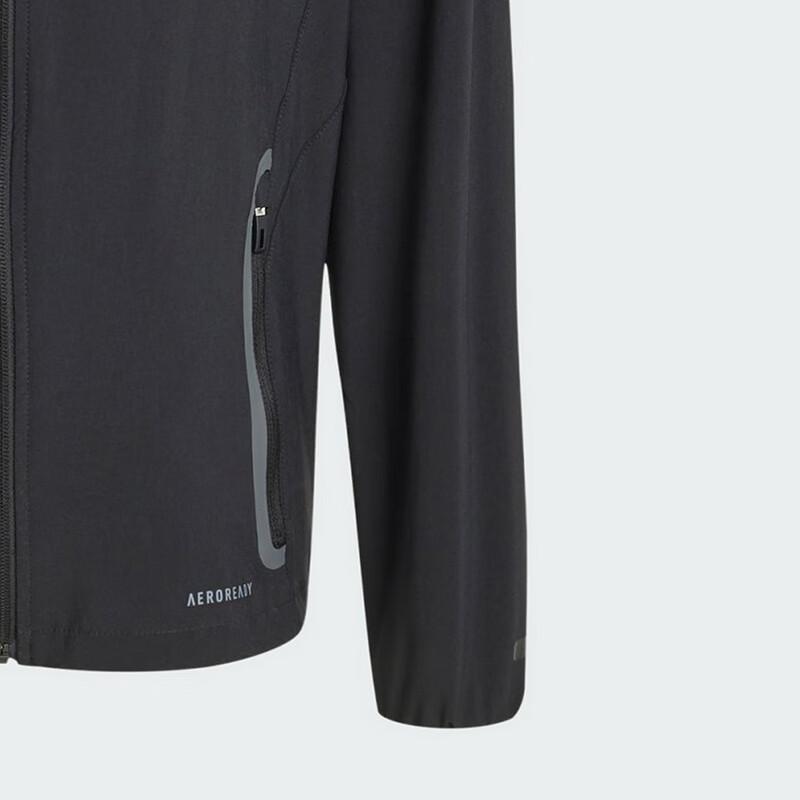 adidas Подростковая повседневная спортивная куртка с капюшоном JX9504