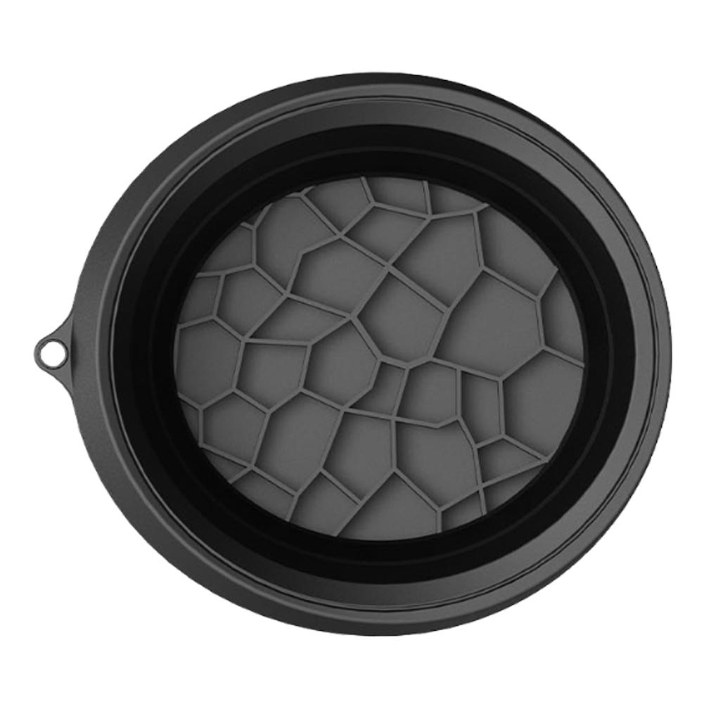 Складная чаша, компактная силиконовая форма для льда, устойчивая к низким/высоким температурам, переносная ванна для ухода за кожей для подтяжки кожи