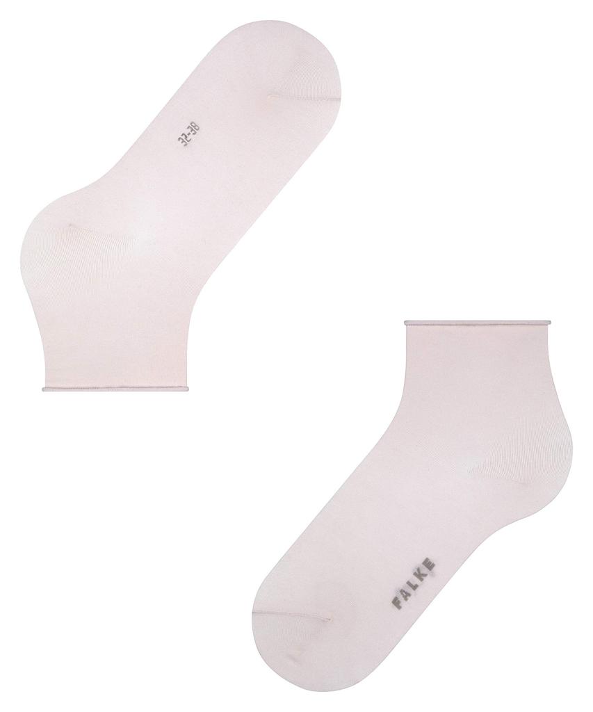 FALKE Cotton Touch Короткие Складка Ровная Размеры 8458 Светлый 47106 Женские Носки, Манжета, Шов, 35-38, Розовый, [Оригинал]
