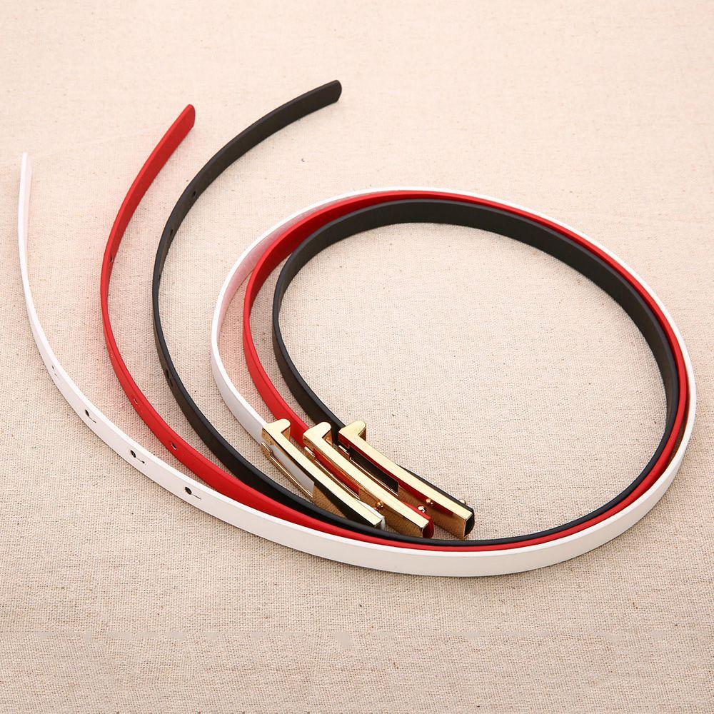 Vintage Women Waist Decor Fine Belt Small Jeans Leather Waistband Waist Band Waist Belt Women Belts