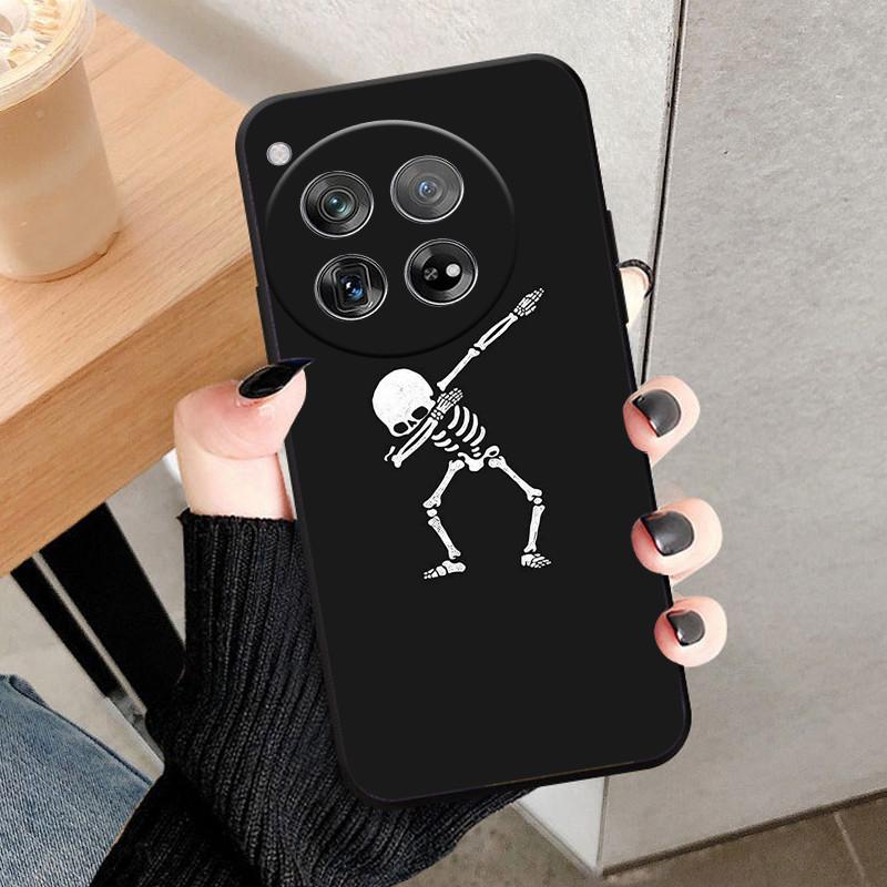 For OnePlus 12 Case Cover For OnePlus12 Fundas New Black Soft Silicone TPU Protective Phone Case For One Plus 12 Bumper Coque