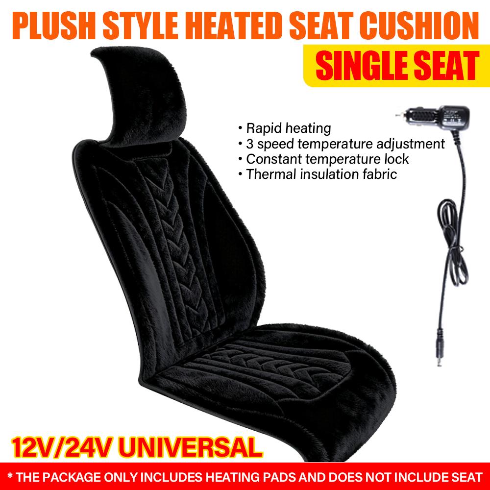 Winter Car Seat Heater Cover Universal Intelligent Switch Automatic Start Stop Temperature Auto Seat Warmer with for Car Van SUV