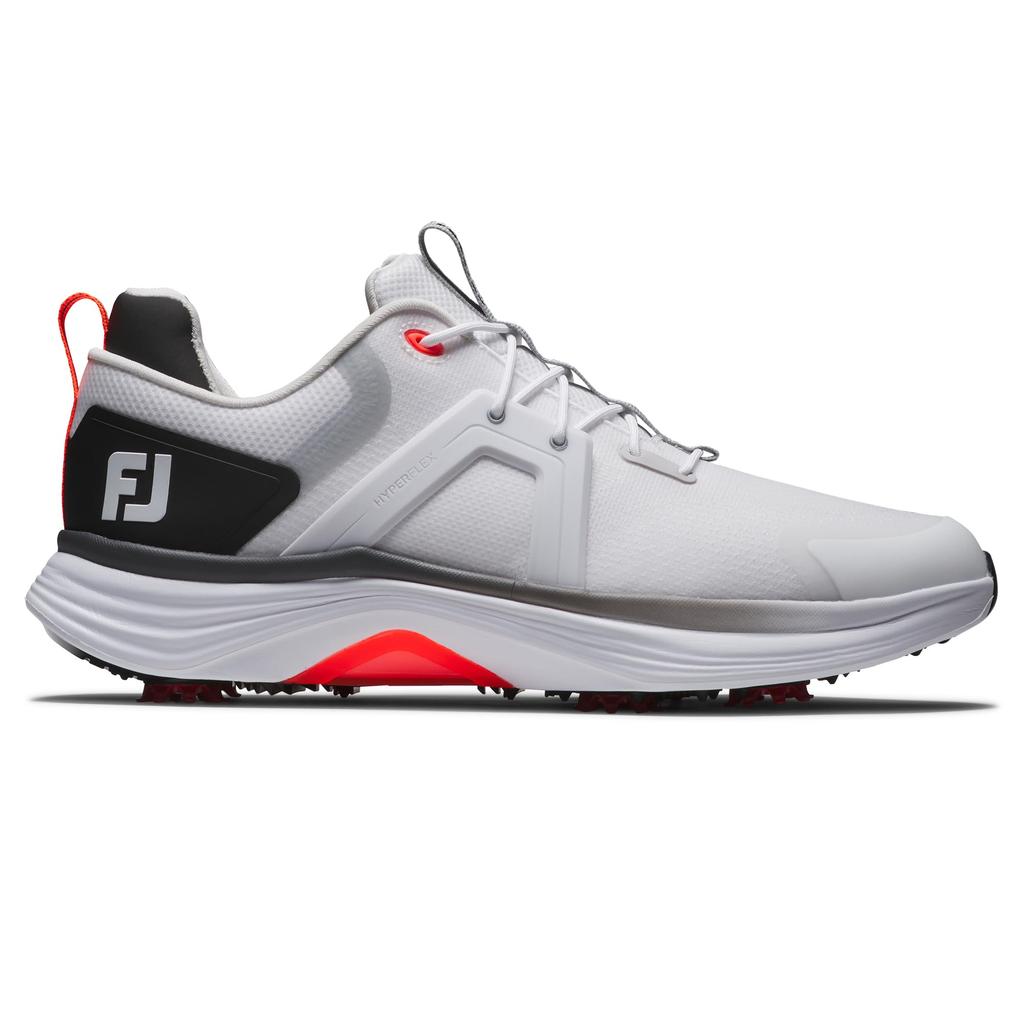 Обувь для гольфа Hyperflex на шнуровке см 3E [Footjoy] МУЖСКАЯ Мужская Бело-черная 25.0