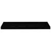 VidaXL Étagère murale flottante Noir brillant 80x23,5x3,8 cm MDF