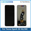 Полный модуль LCD экрана и сенсорного стекла для Tecno Spark 30C KL5 KL5N