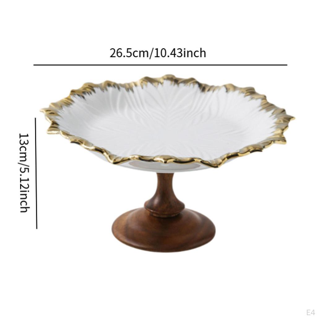 Подставка для торта, кекса, деревянное дно, круглая тарелка для закусок, конфет, держатель для десерта