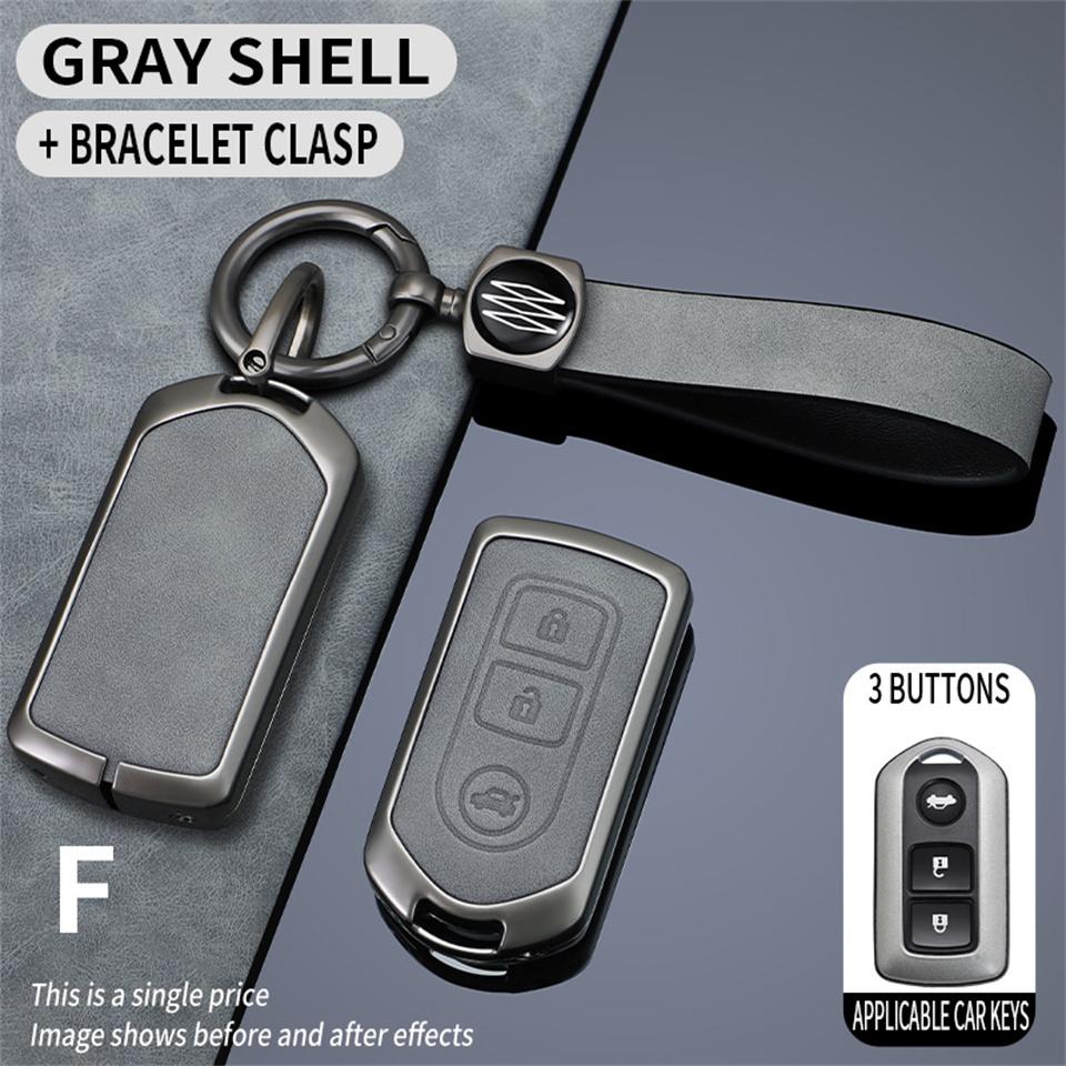 Чехол для автомобильного брелока, набор чехлов для TOYOTA Corolla Verso 2004 2006 2007 Prius Gen 20 2005 2008, аксессуары для удаленных ключей, брелок