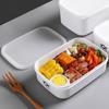 Герметичная коробка для хранения и хранения ланча, пригодная для использования в микроволновой печи