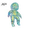 Babies Sensory Toy Glitter Stress Relief Slow Rising Anxiety Relieving Mini Baby Reduction Squeeze Soft Stretchy Relaxation Ball Fidget