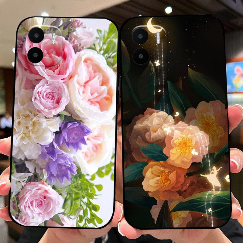 For Redmi A1 A2 Case Cute Color Printing Soft TPU Silicone Phone Cover For Redmi A2 Plus A1+ A2+ Shockproof Coque Bumper Covers