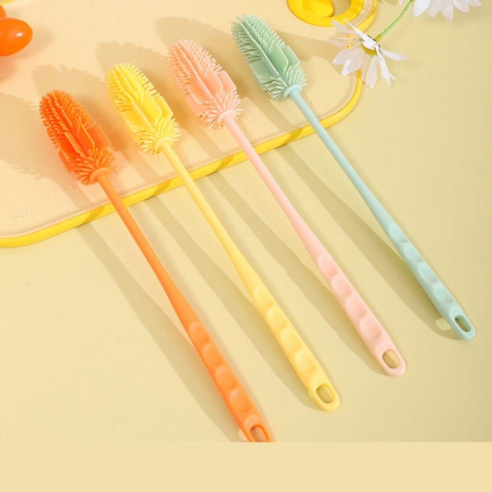 Long Handle Cup Brush Portable Bottle Brush High Quality Sponge Brushes