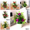 Miniascape Wedding Party Decortion with Pots Outdoor Decor Artificial Flower Fake False Plants