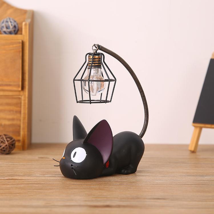 Creative Resin Crafts Magic Gigi Cat Night Light Decoration Home Decoration