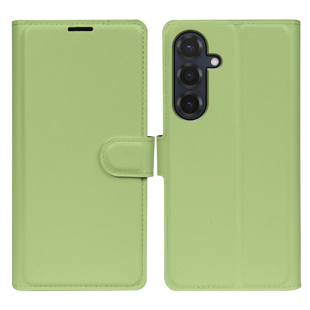 Для Samsung Galaxy S25 Чехол-подставка из биоматериала RPET RPVB Тонкий чехол для телефона с кошельком