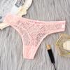 Lace Sexy G-String Thong Transparent Women Panties Low Waist Thongs Hollow Out Female Briefs Soft Intimate Lady Underwear