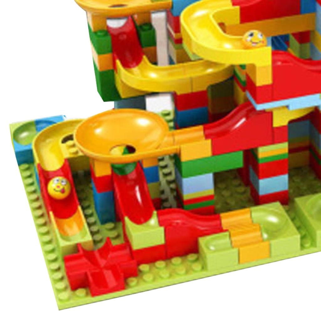 Slide Block Toy 336 Particles Plastic DIY Early Education Teaching Kids Gift For Boy Girl 3‑6 Years