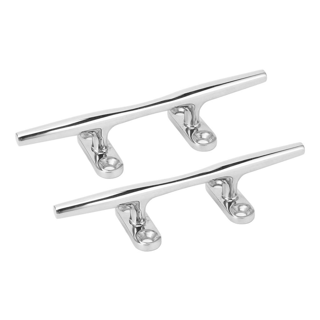 2 шт. 6-дюймовая швартовочная утка для лодки из нержавеющей стали 316, высокополированная морская швартовочная утка для скоростного катера Yac