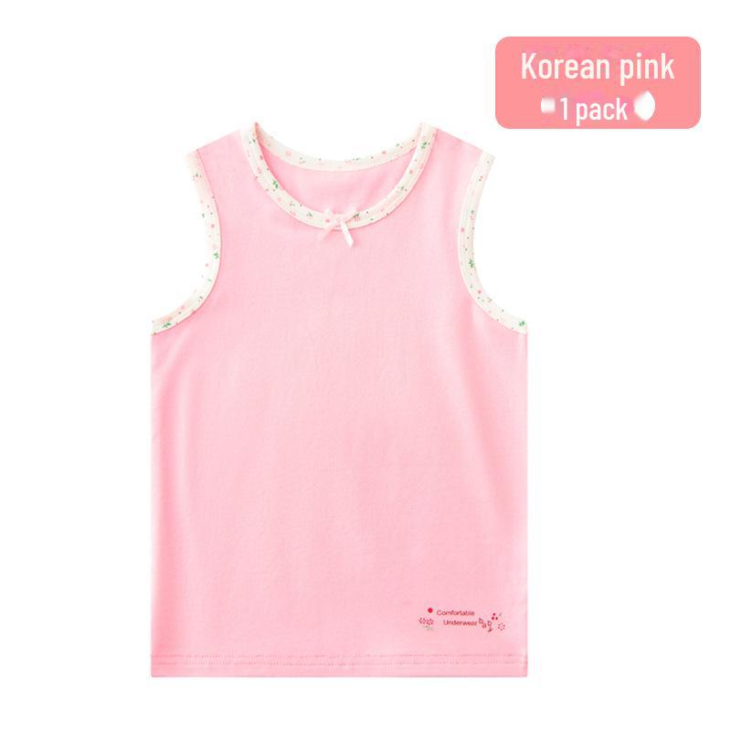 Новые хлопковые жилеты для девочек: Легкий, подходит в качестве базового слоя, идеально подходит для весны и лета, тип А, универсален для всех сезонов.