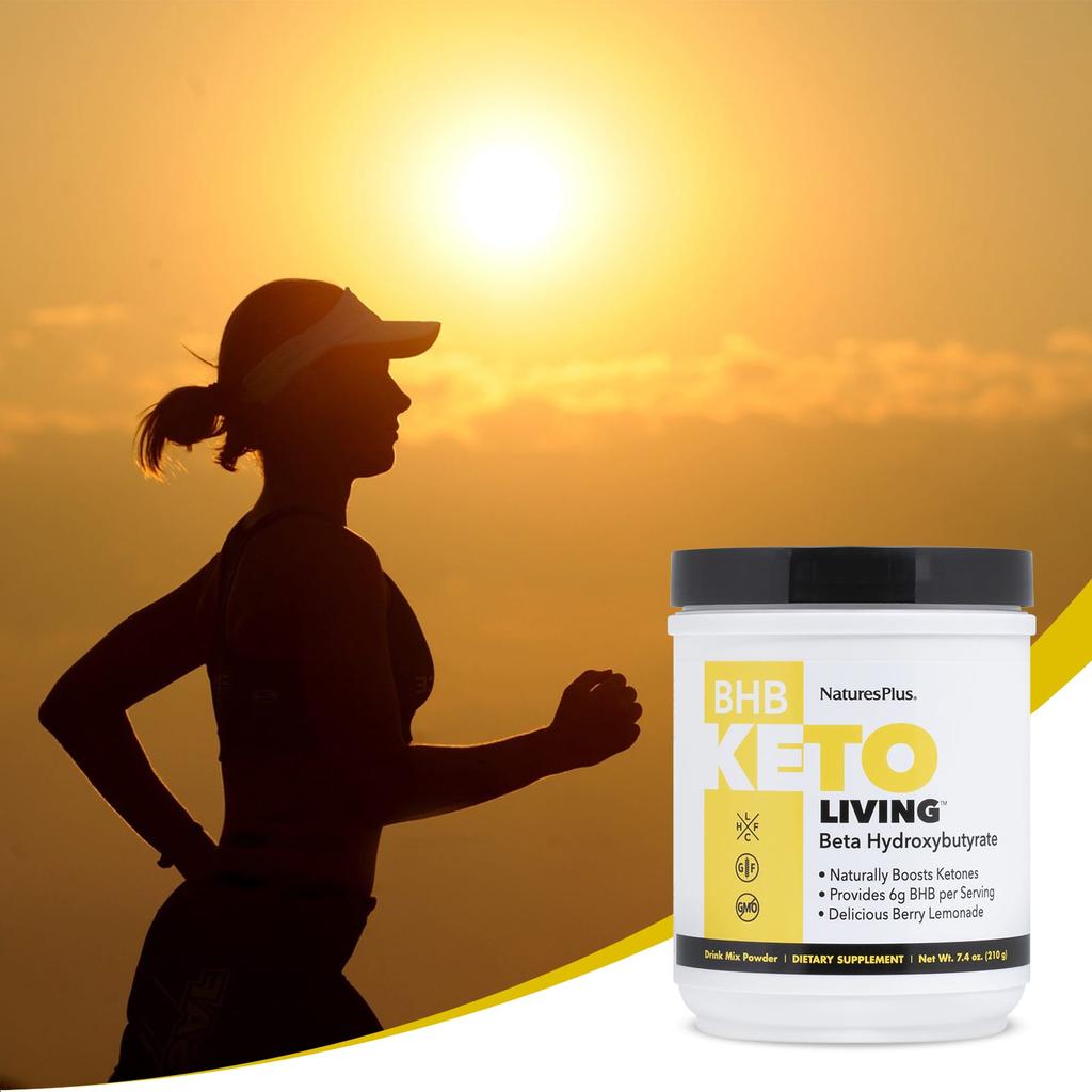 Bhb Keto Living, Berry Lemonade, 7.4 Oz (210 G)