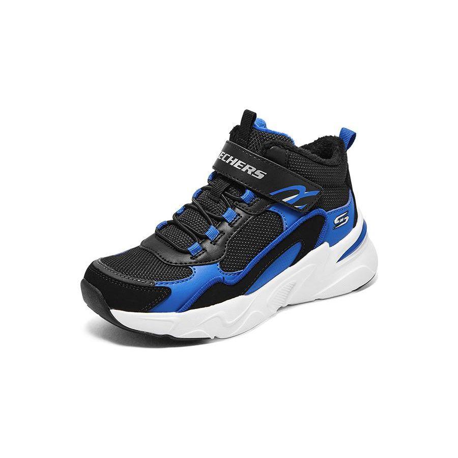 Skechers Bobs Bamina Повседневная обувь против пинков Детские кроссовки Черный Синий 405222L-BKRY