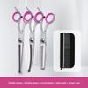 Professional Pet Grooming Scissors for Trimming and Rounding Hair on Dogs and Bichons