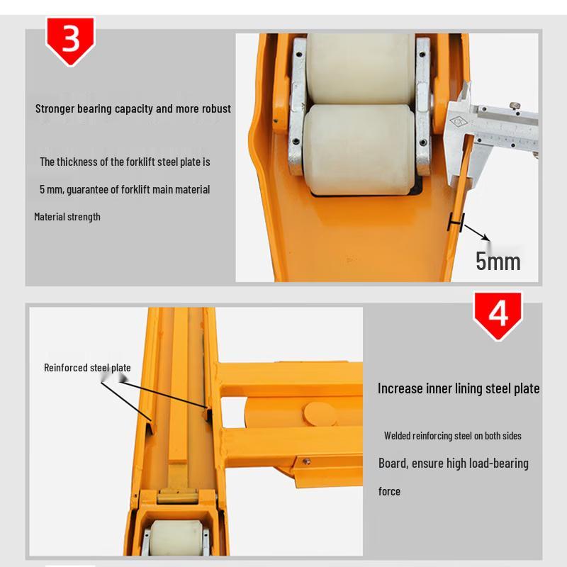 Shenjunzhe 4-Ton Heavy-Duty Vehicle Mover Dolly