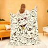 Manga anime T Turbo Granny cat Blanket Soft Throw Blanket for Home Bedroom Bed Sofa Picnic Travel Office Rest Cover Blanket Gift
