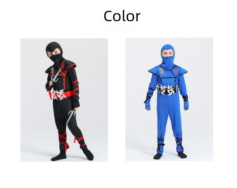 «Детский костюм самурая ниндзя для косплея на Хэллоуин»