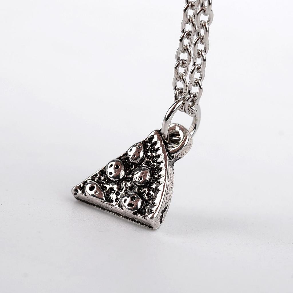 Европейское и американское ожерелье с шестью лепестками дружбы - подвеска в виде пиццы для лучших друзей