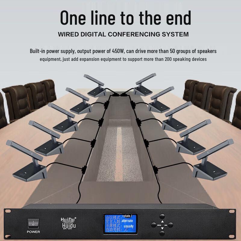 HuiDu Professional Conference System Equipment (CN version)