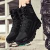 2025 военные ботинки мужские бархатные утепленные сноубутсы уличные походные ботинки мужские боевые ботинки высокие полевые ботинки