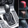 Non-Slip Shift Knob Cover Leather Car Interior Accessories Durable Car Shift Handle Cover for Car